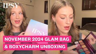 November 2024 Glam Bag & Boxycharm Unboxing