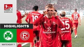 Greuther Fürth vs Fortuna Düsseldorf 1-2 | Highlights | MD 7 2024/25