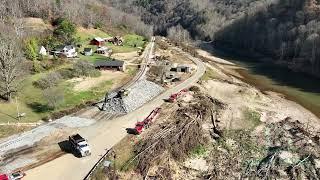 Huntdale, NC Drone Aerial After Historic Hurricane Helene Flood | November 13th 2024