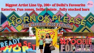 Horn Ok Please Food Festival 2024 Delhi || Biggest Food Festival in Delhi || JLN stadium