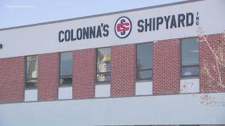 Delivery driver critically injured at Norfolk's Colonna's Shipyard