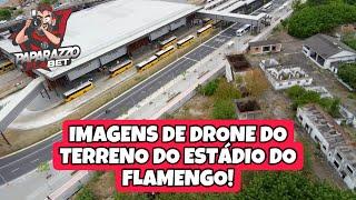 IMAGENS DE DRONE DO TERRENO DO GASÔMETRO, ONDE O FLAMENGO TOMOU POSSE E CONSTRUIRÁ SEU ESTÁDIO!