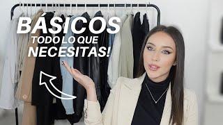 PRENDAS BÁSICAS que NO te pueden FALTAR!! | ARMARIO CAPSULA | Melina Quiroga