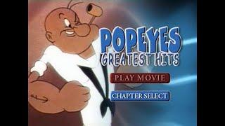 Opening To Popeye’s Greatest Hits 2005 DVD (Read Desc.)