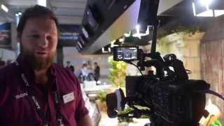 Sony PXW-FS5, 4K handheld Super35 camera