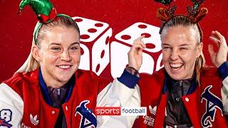 Roll the Dice with Alessia Russo and Beth Mead  | Festive edition