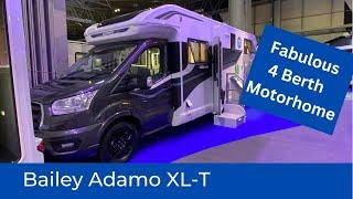 HUGE payload! Bailey Adamo XL-T Motorhome - First Look
