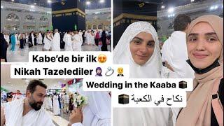 DÜNYA’da BİR İLK‼️KABE’de NİKAH   ‍️ wedding in the Kaaba