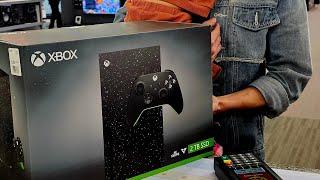 Unboxing of the Xbox Series X Galaxy Special Edition 2TB