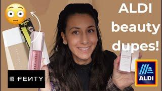 ALDI HIGH END BEAUTY DUPES!! TESTING NEW IN MAKE UP DUPES