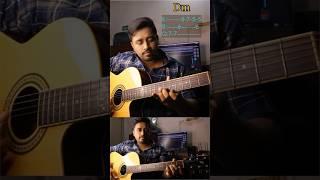 How to play Bhromor Koiyo Giya on Guitar with Tabs | Fakira Live |#ytshorts