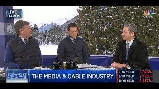 Liberty Global CEO, Mike Fries', CNBC Squawkbox Davos interview 2018