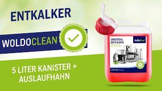 Entkalker 5l Kanister mit Auslaufhahn und Farbindikator - für Kaffeemaschinen zur Entkalkung