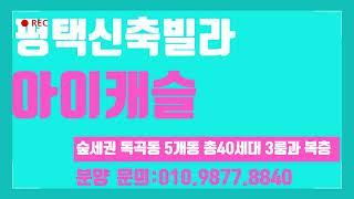 오늘의 분양소식(23년07월12일): 테라스복층빌라와 3룸 평택 독곡동신축빌라 분양 아이캐슬