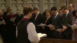 UK - Church of England ordains first female bishop and protest