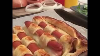 Tarte knacki façon hot dog ! surprenant et délicieux 2017