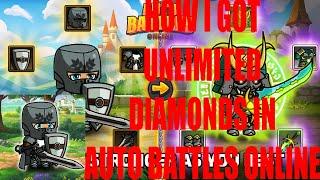 Auto Battles Online Hack Unlimited Diamonds Cheat For Android & IOS