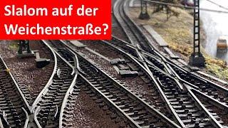 Kein Slalom auf der Weichenstraße! Gleispäne optimieren