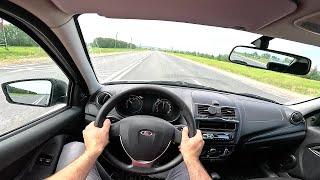 2021 LADA GRANTA POV TEST DRIVE