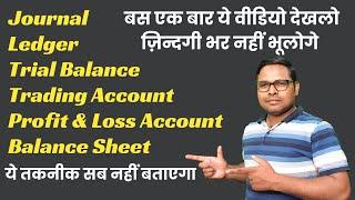 All About Balance Sheet | Journal | Ledger | Trial Balance | Balance Sheet