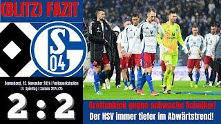 Scholle's Blitzfazit | HSV 2:2 Schalke 04  | 13. Spieltag | Saison 2024/2025 | #144