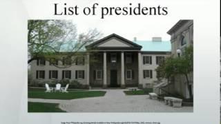 List of presidents of Washington & Jefferson College