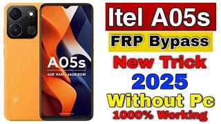 Itel A05s (A663L) Frp Bypass Without Pc | Itel (A663L) Google Account Unlock | itel frp Bypass