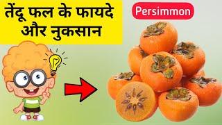 तेंदू फल के फायदे और नुकसान – Persimmon (Tendu) Fruit Benefits and Side Effects