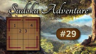 Sudoku Adventure #29 - "4 Steps on the Road" by Emphyrio