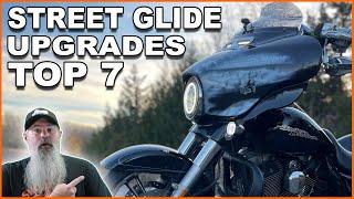 HARLEY DAVIDSON Street Glide Upgrades My Top 7!