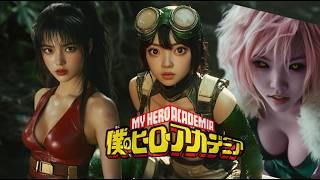 My Hero Academia Live Action Film - AI Concept, 1980's Dark Fantasy