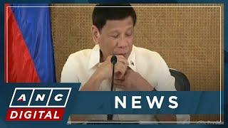 Gordon: Ex-president Duterte to blame for Pharmally scandal | ANC