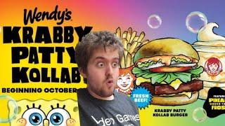 Wendy's Krabby Patty Kollab Coming Tomorrow!!!