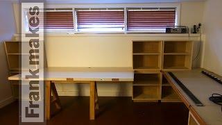 Office 2:  Repurposing the shelves