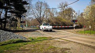 Truck can't wait for train