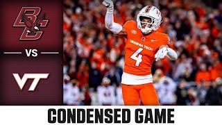 Boston College vs. Virginia Tech Condensed Game | 2024 ACC Football