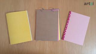 The 3 Easiest Ways of Making a Notebook DIY