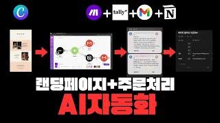 단, 2분 랜딩페이지부터 주문처리까지 MAKE AI 자동화 방법