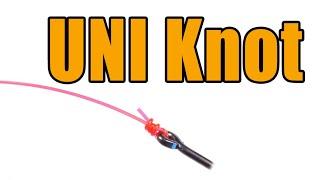 How To Tie a Uni Knot - Easy All Purpose Fishing Knot - A.K.A Duncan & Gallows Knot