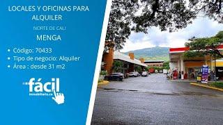 LOCALES Y OFICINAS PARA ALQUILER EN MENGA - norte de Cali