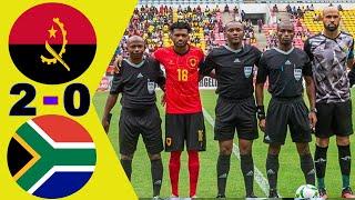 Angola  South Africa 2 - 0 All Goals & Highlights African Nations Championship CHAN Qualifiers 2023