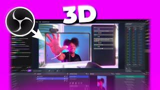 FREE OBS Studio 3D Overlays are REAL! Free Download & Tutorial