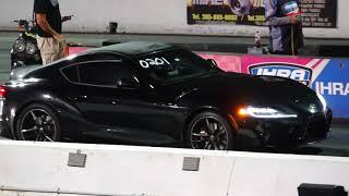 NEW Supra vs M240i vs 2021 Camaro ss - drag race 1/4 mile