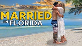 RAN OFF to get MARRIED / Florida Beach Wedding