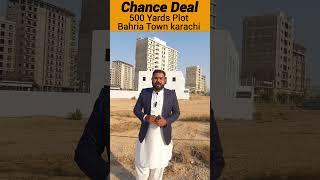 500 Yards Plot For Sale #bahriatown #karachi #propertyforsale