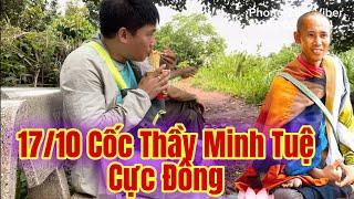 Ngày 17 tháng 10, Cốc thầy Minh Tuệ quá tải - Nhiều đoàn khách đến Cốc tấp lập