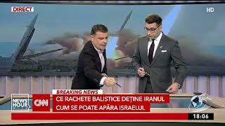 Radu Tudor: Iranul are rachete ce pot atinge ținte la 4.000 de kilometri