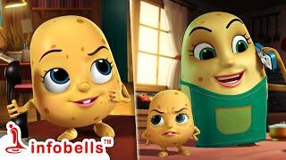 உருளைக் கிழங்கு செல்லக்குட்டிக்கு பூச்சாண்டி பயம் | Tamil Rhymes for Children | Infobells