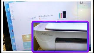 Hp Deskjet Printer setup and testing(Ink Advantage 2335)