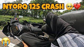 NTORQ 125 CRASH  || RIDE WITH PANTHER ||